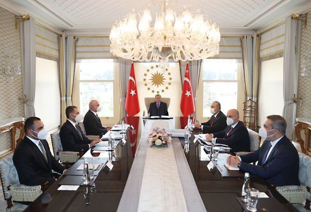 Ərdoğan Şahin Mustafayevi qəbul edib