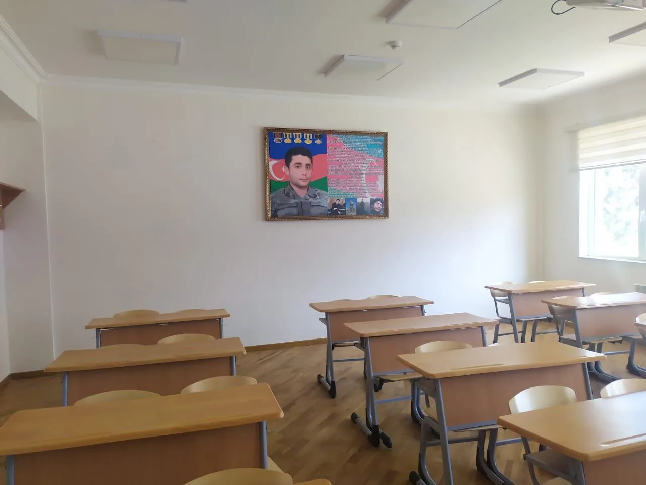 Bakıda sinif otağına şəhidin adı verilib