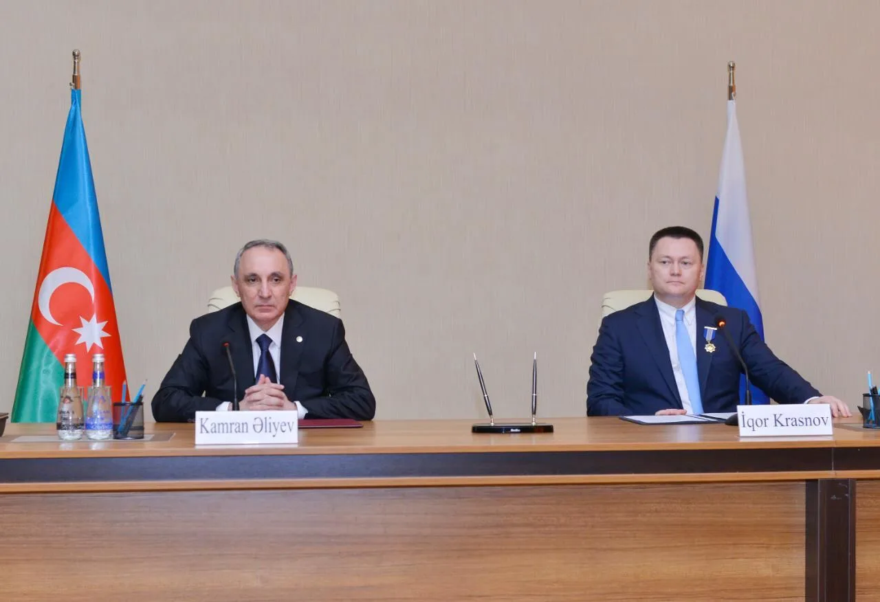 Kamran Əliyev Rusiyanın Baş prokuroru ilə görüşüb