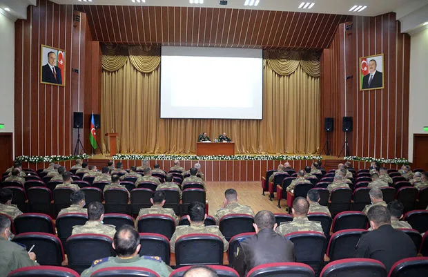Azərbaycan Ordusunda ideoloji işə cavabdeh rəislərin toplantısı keçirildi