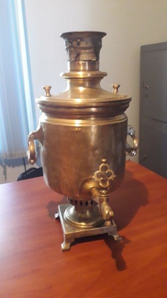 Antik samovar oğurlayan keçmiş məhkum saxlanıldı