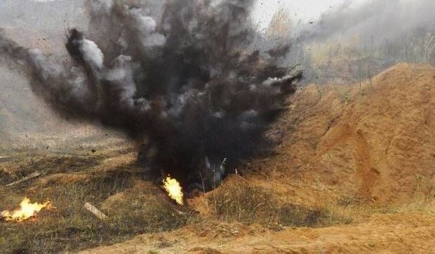 Ağdamda bir nəfər minaya düşdü