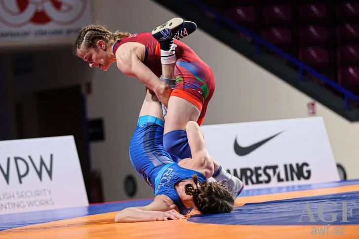 Mariya Stadnik Avropa çempionatının finalında