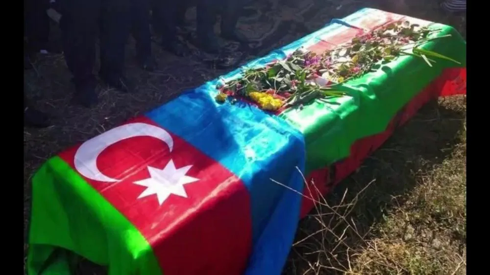 Azərbaycan ordusunun şəhid olan hərbi qulluqçusu dəfn edildi