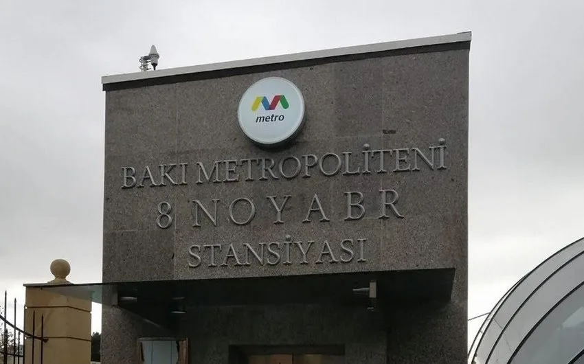 Metronun “8 Noyabr” stansiyası istifadəyə verilib-Fotolar