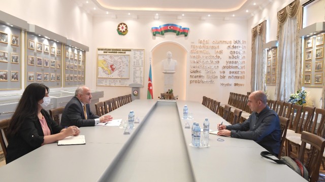 Dövlət Komitəsində Nikolas Qovartla görüş keçirilib