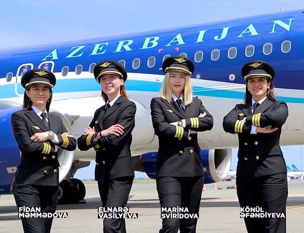 AZAL-ın ilk qadın pilotları - VİDEO