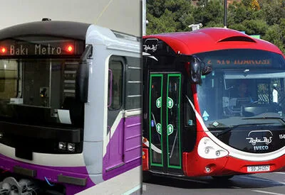 Qurban bayramı günlərində marşrut avtobusları və metro işləyəcək