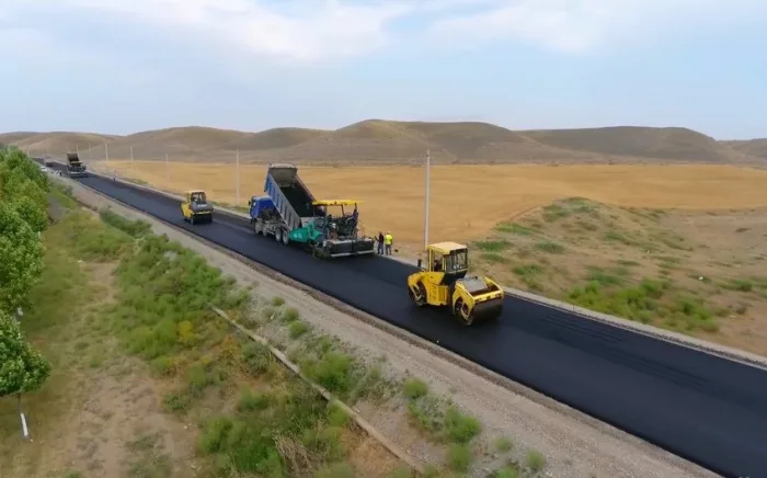 Zəfər Yolu asfaltlanır