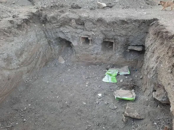 Tarixi abidə aşkarlanan ərazidə məktəb tikintisi dayandırıldı - FOTO