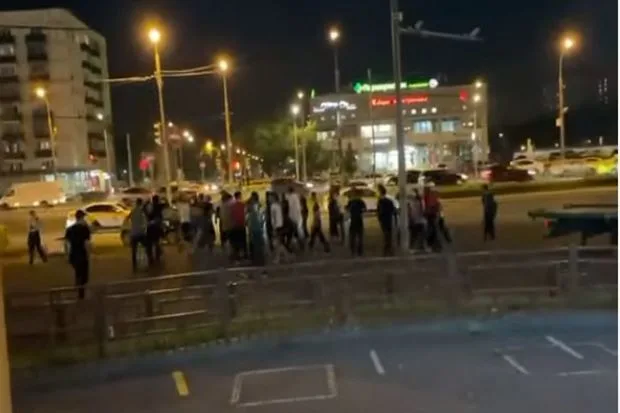 Moskvada kütləvi dava - 103 miqrant saxlanıldı