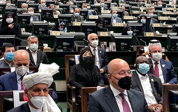 Sahibə Qafarova İran Prezidentinin andiçmə mərasimində iştirak edib