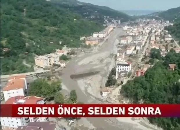 Türkiyə vilayətinin seldən öncəki və sonrakı görüntüləri – VİDEO