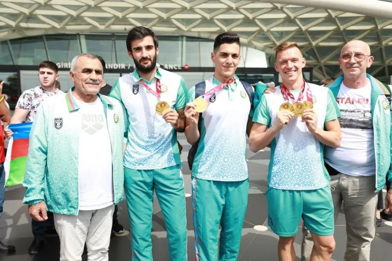 Paralimpiyaçılarımızın növbəti qrupu Tokiodan qayıdıb