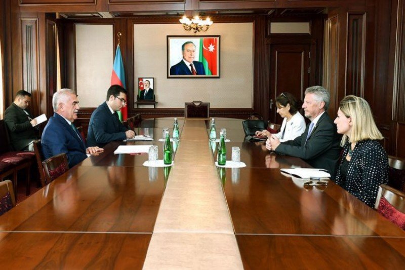 Vasif Talıbov Argentina səfiri ilə görüşdü