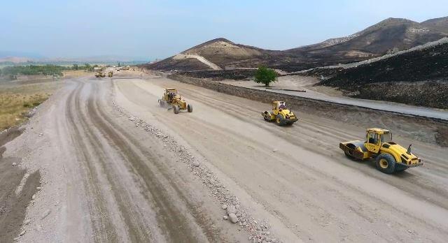 Qubadlı-Laçın yolunun inşası sürətlə davam etdirilir