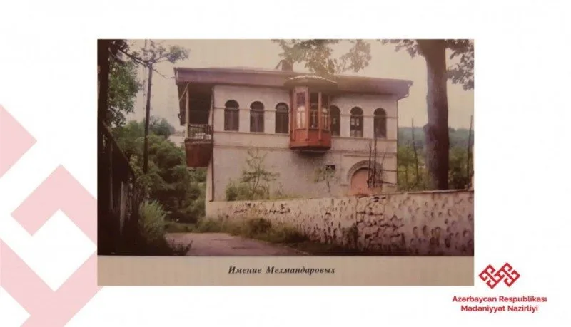 Şuşada Mehmandarovların malikanəsi bərpa olunur - FOTOLAR
