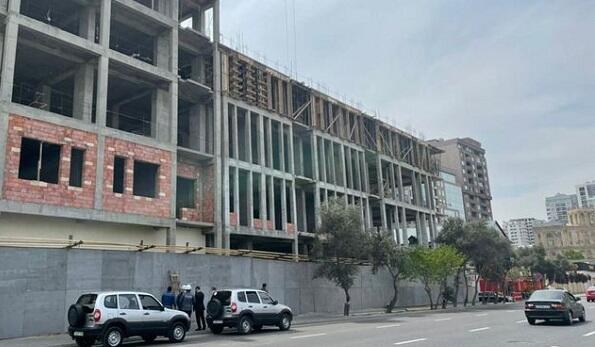 Bakıda qanunsuz tikinti işləri dayandırıldı - VİDEO