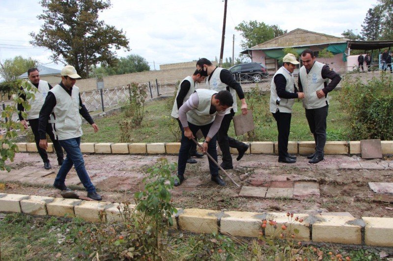 Yevlaxda Şəhidlər Abidə Kompleksi yenidən qurulur