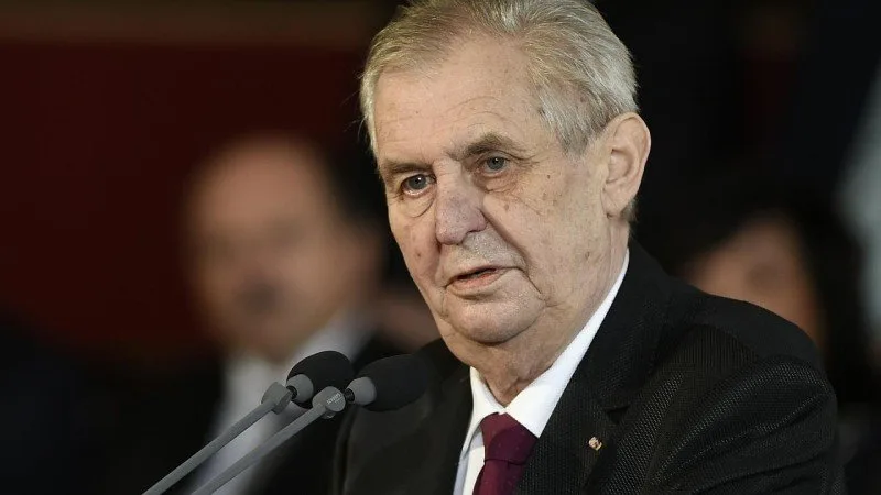 Çexiya Prezidenti xəstəxanaya yerləşdirildi