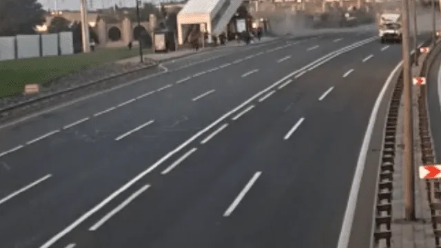 Bakıda beş nəfərin ölümünə səbəb olan dəhşətli qəzanın görüntüləri - ANBAAN VİDEO