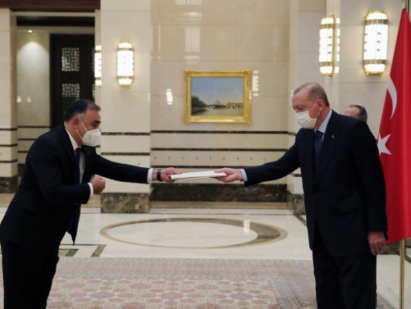 Ərdoğan azərbaycanlı səfiri qəbul etdi