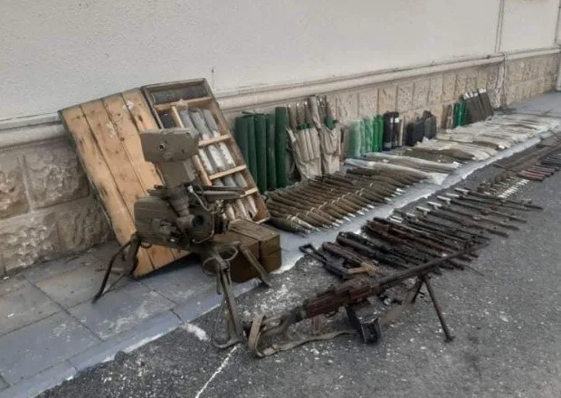 Düşmənin Füzulidə atıb qaçdığı silah-sursatın sayı açıqlandı - FOTOLAR
