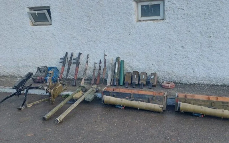 Xocavənd polisi ermənilərin atıb qaçdığı silah-sursatı aşkarladı