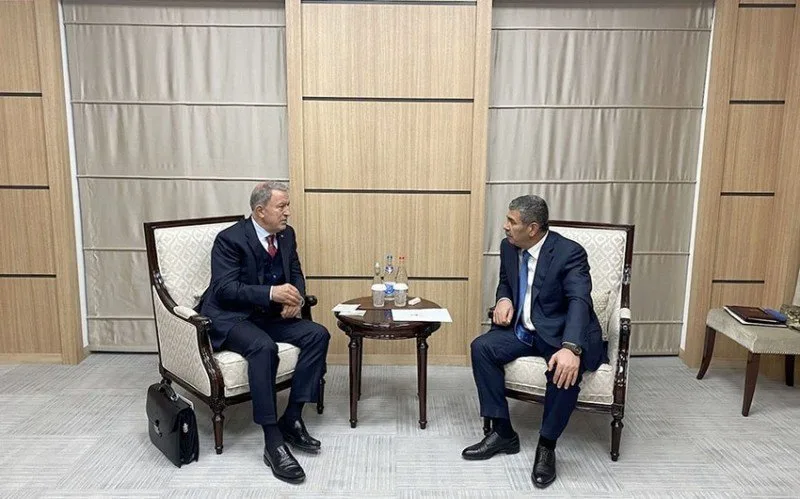 Zakir Həsənovla Hulusi Akar arasında görüş oldu