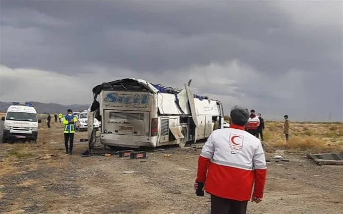 İranda sərnişin avtobusu aşıb - ölənlər var