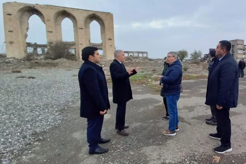 Braziliyalı senator Ağdama səfər etdi - FOTO