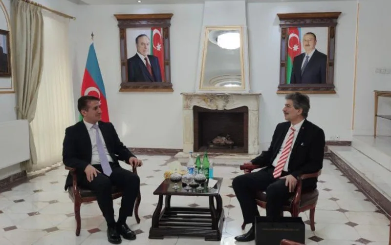 Azərbaycan və Türkiyə səfiri görüşdü - FOTO