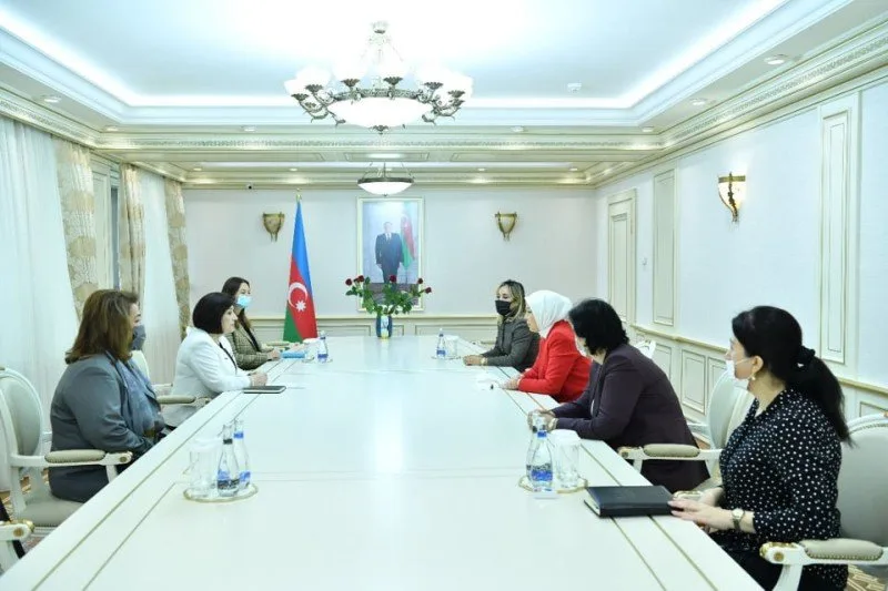 Sahibə Qafarova Türkiyənin qadın deputatları ilə görüşüb