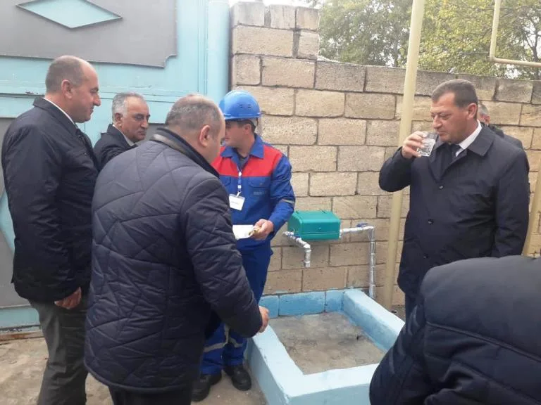 Goranboy rayonunun Abbasqulular kəndinin su təchizatı yaxşılaşdırılıb