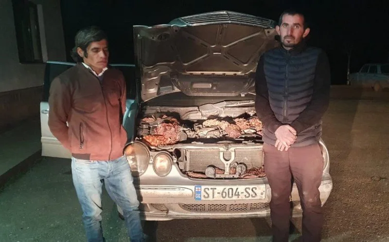 Xocavəndə icazəsiz keçmək istəyən Bərdə sakini saxlanıldı - FOTO