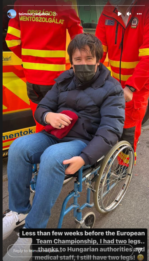 Teymur Macarıstanda xəstəxanalıq olub - FOTOLAR