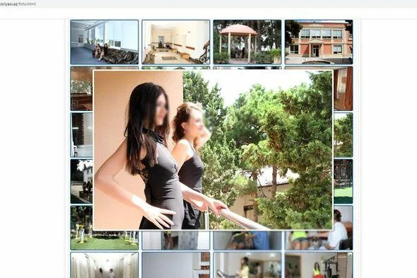 Azərbaycanda yarıçılpaq qızlarla özünü reklam edən sanatoriya - FOTOLAR