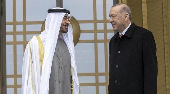 Ərdoğan BƏƏ vəliəhdi ilə danışdı