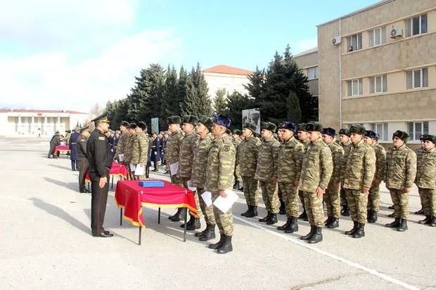 “Ehtiyat zabit hazırlığı kursu”nun buraxılış mərasimi keçirildi - VİDEO