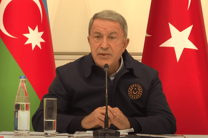 "Azərbaycanın mübarizəsində sona qədər yanında olacağıq" - Hulusi Akar