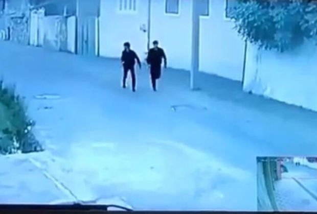 Azərbaycanda qətl hadisəsi ilə bağlı kamera görüntüləri yayıldı - VİDEO
