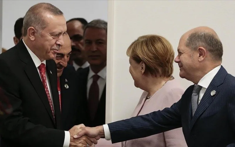 Ərdoğan Almaniya kansleri ilə regional məsələləri müzakirə edib