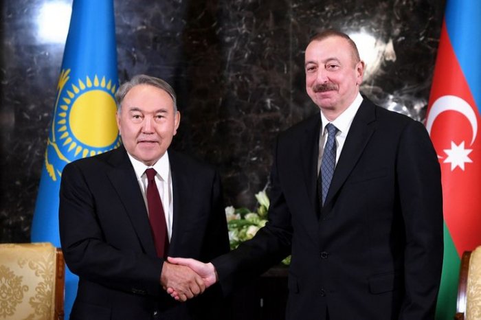 "Qazaxıstan-Azərbaycan strateji tərəfdaşlığı bundan sonra da inkişaf edəcək" - Nursultan Nazarbayev