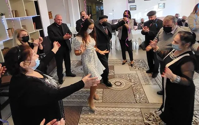 Leyla Əliyeva qocalar evində - FOTOLAR