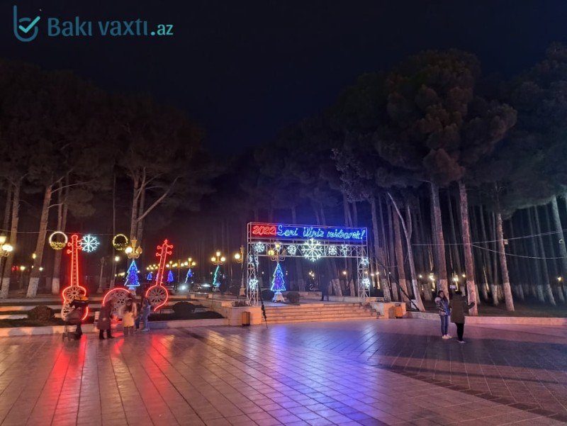 Bakının Yeni il - FOTOREPORTAJ