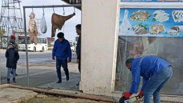 Heyvan kəsimi məntəqələrində reyd keçirildi