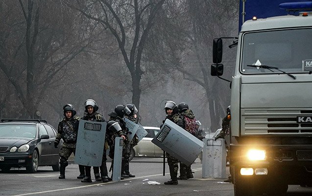 Qazaxıstanda 26 silahlı etirazçı zərərsizləşdirilib