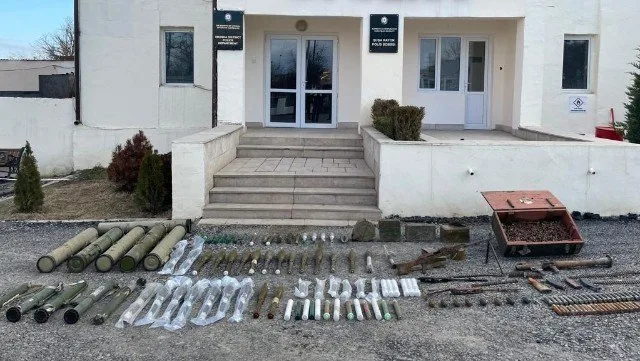 Şuşada silah-sursat aşkarlandı