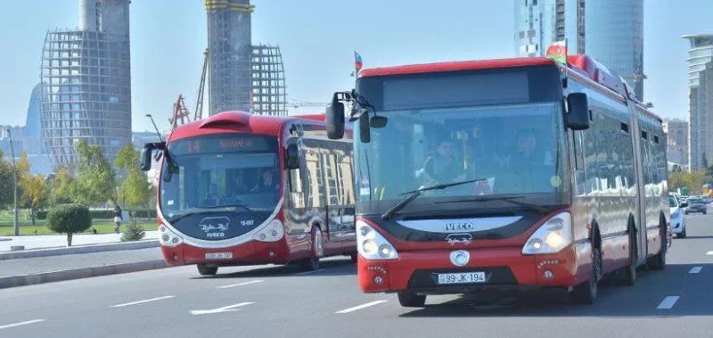 Sabah Bakıda bir neçə avtobusun hərəkət sxemi dəyişdiriləcək
