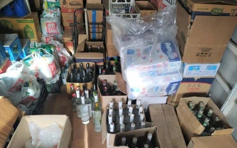 Gəncədə saxta alkoqollu içkilər aşkarlandı